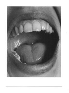 Pocztówka - D. Hornback, Usta nr 2 / zęby ...