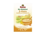 Kaszka bezmleczna Holle Bio kaszka 3-zboża dla niemowląt od 6. miesiąca życia 250 g 250 g