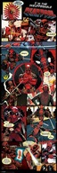 Deadpool Marvel Comic - Plagát 53x158 cm