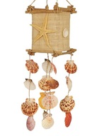 Veterné zvončeky dekorácie s mušľami shells