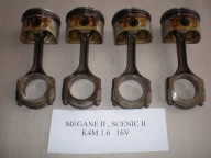 Поршень с шатуном 1,6-16 v renault megane scenic фото, цена