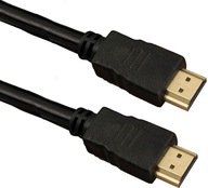 Kábel 3M HDMI-HDMI 1.4B Ethernet Gold 3D 4Kx2K!