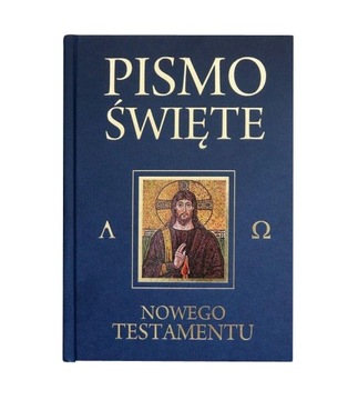 Pismo Święte Nowego Testamentu granat Kazimierz Romaniuk