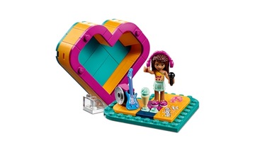 LEGO Friends 41354 Шкатулка-сердечко Андреа