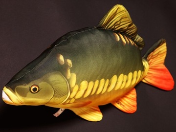 Противоаллергическая ПОДУШКА GIANT CARP, как живая, 90 см