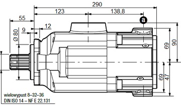 ПРЯМОПОРШНЕВОЙ НАСОС PA100 0511565 HYDRO LEDUC