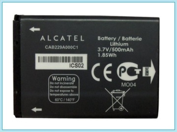 ОРИГИНАЛЬНЫЙ АККУМУЛЯТОР ALCAtel CAB229A000C1 * One Touch 228 1030D Craftmann