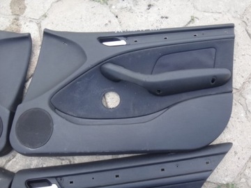 фото thumb №4, Обшивки обивка дверь bmw 3 e46 универсал чёрные