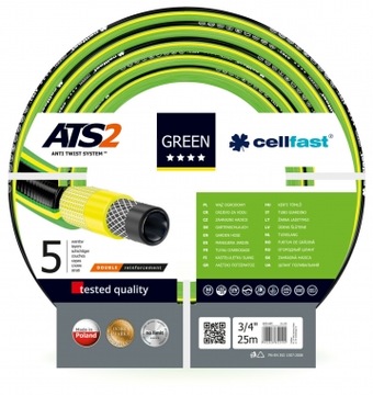 Wąż ogrodowy Green 3/4 25 mb CELLFAST 15-120