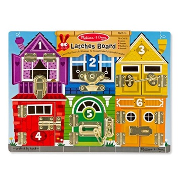 СЕНСОРНАЯ ПЛАТА РАЗВИТИЯ ЗАМКОВ И БЕЗОПАСНОСТИ 13785 MELISSA&DOUG