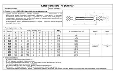 БОЛТ КРЫШКОВЫЙ-ОКО DIN 1480 AT - M18 / 1 ШТ.