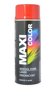 Лак Motip Maxi Color 400 мл SPRAY RAL 3001 красный