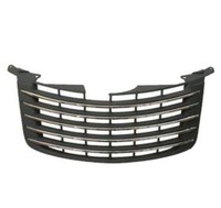 фото thumb №1, B решётка радиатора решётка радиатора хром chrysler pt cruiser 2006-2009