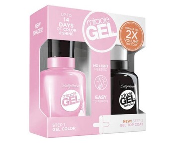 Sally Hansen Miracle Gel DUO Color 160 + Top 101