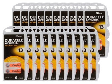 Батарейки для слуховых аппаратов DURACELL 13 120 шт.