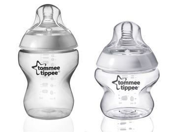 НАБОР БУТЫЛОЧЕК TOMMEE TIPPEE АНТИКОЛИКИ 260 МЛ + 150 МЛ