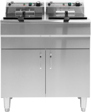 ДВОЙНАЯ ФРИТЮРНИЦА С FAP 11,5 Л С ШКАФОМ YATO