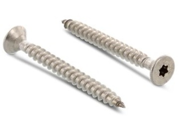 ВИНТЫ ДЛЯ ДЕРЕВА TORX 5x45, НЕРЖАВЕЮЩИЕ, 100 ШТ, МЕБЕЛЬ