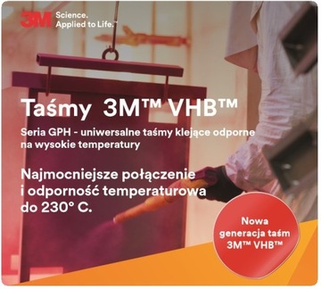 ПРОЧНАЯ АКРИЛОВАЯ МОНТАЖНАЯ ЛЕНТА 3М 12 мм/5 м VHB GPH