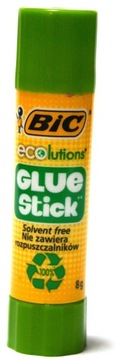 BIC ECO GLUE STICK KLEJ W SZTYFCIE MOCNY SZKOLNY BIUROWY 8g ZESTAW x30