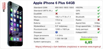 IPHONE 6 ПЛЮС 16 ГБ ЗОЛОТОЙ