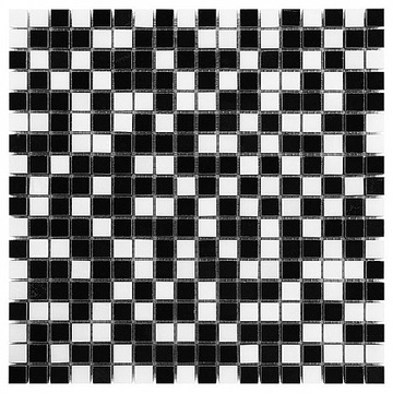 Мозаика DUNIN MOSAICS Pure Black микс 15