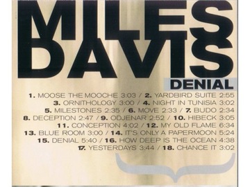 Miles Davis - Denial PARKER PORTER MULLIGAN KONITZ