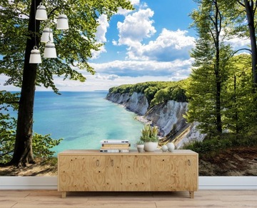 Fototapeta 3D morze skały brzeg 368x254 F00293