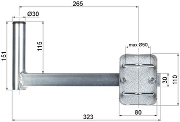 Трубчатый держатель УРЛ-32Н20