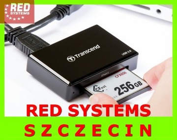 Быстрое устройство считывания карт Transcend CFast 2.0 USB 3.0