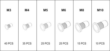 CHAIR RIVER 2,4-6,4 мм YT-36095 YATO +150