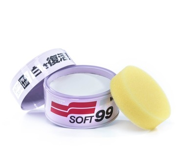 00020 SOFT99 WHITE SOFT WAX 350G ВОСК СОЗДАЕТ ПОКРЫТИЕ