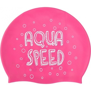 Шапочка для плавания Aqua-Speed ​​Kiddie детская, розовый единорог, 4-8 лет