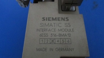 SIEMENS 6ES5 316-8MA12 ИНТЕРФЕЙСНЫЙ МОДУЛЬ