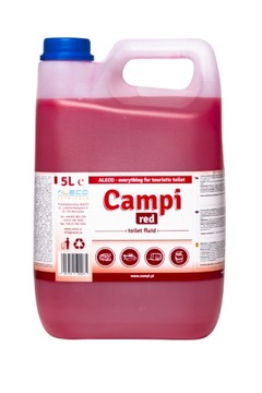 CAMPI RED TOURIST ТУАЛЕТНАЯ ЖИДКОСТЬ 5Л БУМАГА