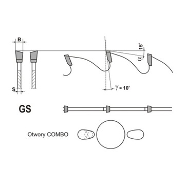 Пила циркулярная HM GLOBUS 500x30x4,2/2,8/44z GS10