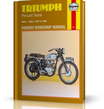 TRIUMPH TIGER 100 (1947 - 1959) INSTRUKCJA HAYNES