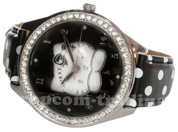 HELLO KITTY WATCH London Черные часы ИТАЛИЯ