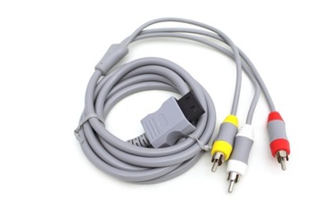 IRIS Cable TV композитный AV-кабель 3 x RCA для консоли Nintendo Wii