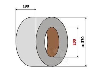 Лента CC50 16мм 850м полиэфирная обвязка, переплет, упаковка, обвязка