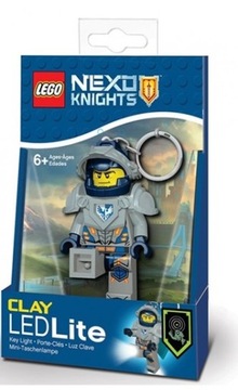 Брелок со светодиодной подсветкой LEGO NEXO KNIGHTS CLAY LGL KE87