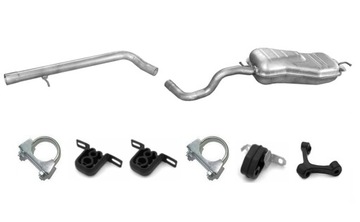 фото thumb №1, Vw beetle 1.9 tdi 1998-2010 хетчбек cabrio труба + глушник кінцевий