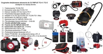 OLYMPUS CLA-T01 Адаптер с колпачком для TG-7 TG-6 TG-5 TG-4