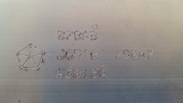 фото thumb №5, Dodge chrysler балка бампера перед 078ab