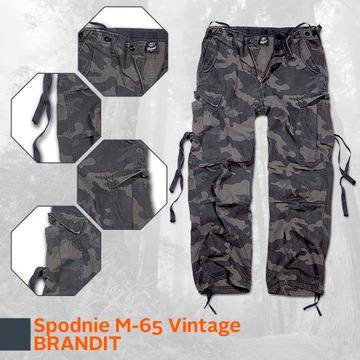 Классические брюки-карго M65 Vintage Brandit XXL