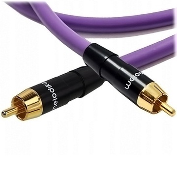 MELODIKA MDSW40 PURPLE RAIN KABEL DO SUBWOOFERA RCA - RCA CINCH OFC 4m