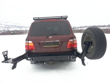 фото thumb №16, Toyota land cruiser 100 бампер зад задній сталевий