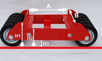 АЛЮМИНИЕВАЯ транспортная тележка 14,6 кг 16STD M/A-4