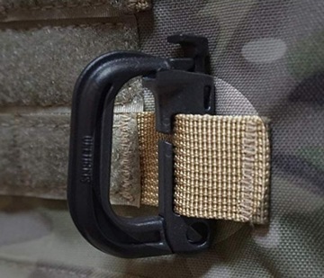 ДЕРЖАТЕЛЬ КАРАБИНА MOLLE EDC GRIMLOCK ЧЕРНЫЙ ASG