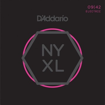 D'addario NYXL struny do gitary elektrycznej 9-42